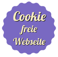 Signet für Cookie freie Webseite
